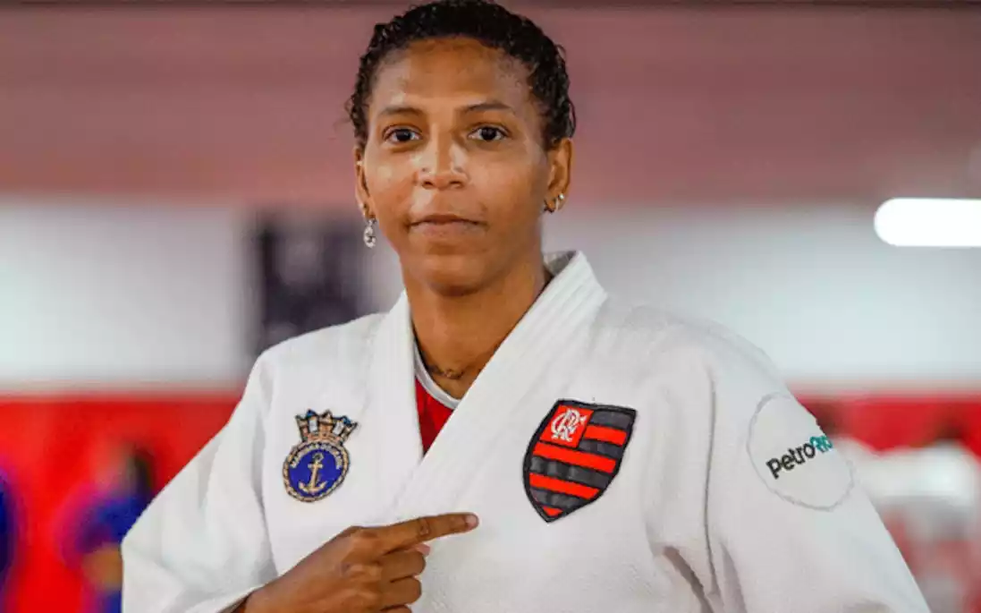 Atleta do Flamengo Rafaela Silva é ouro no Grand Slam de judô