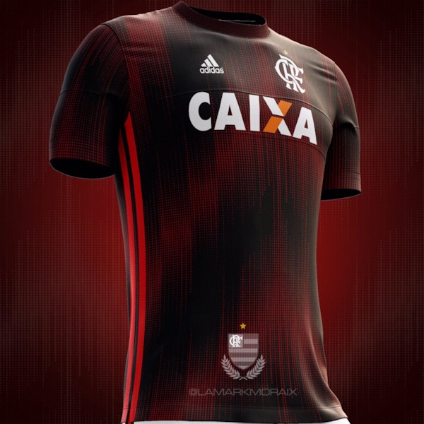 E se… Designer muda nova camisa e a deixa rubro-negra